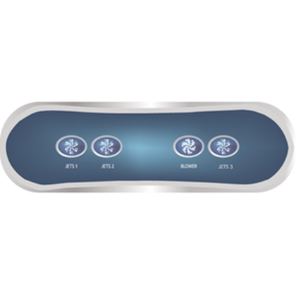 Picture of Balboa Series AX40 4 Button Topside Control 53334