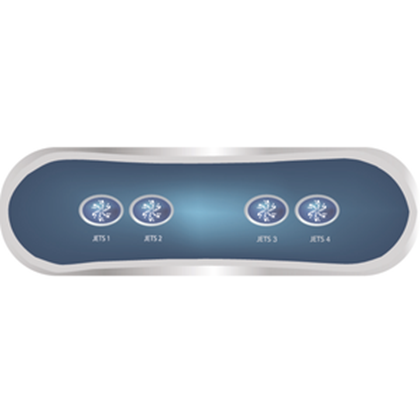 Picture of Balboa Series AX40 4 Button Topside Control 55487