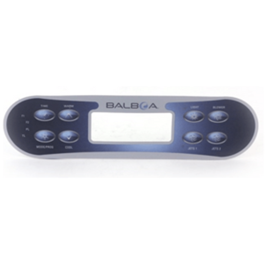 Picture of Balboa Series ML700 8 Button Topside Overlay 11281