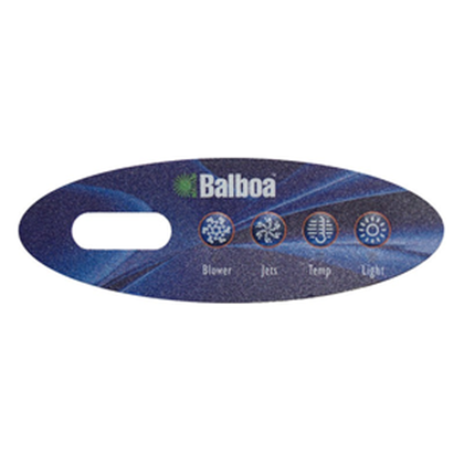 Picture of Balboa Series VL200 4 Button Topside Overlay 11095