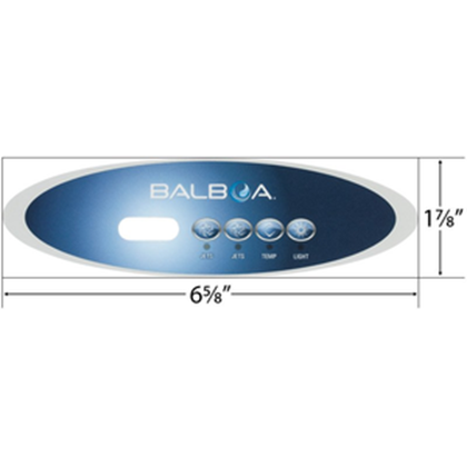 Picture of Balboa Series VL260 4 Button Topside Overlay 11725