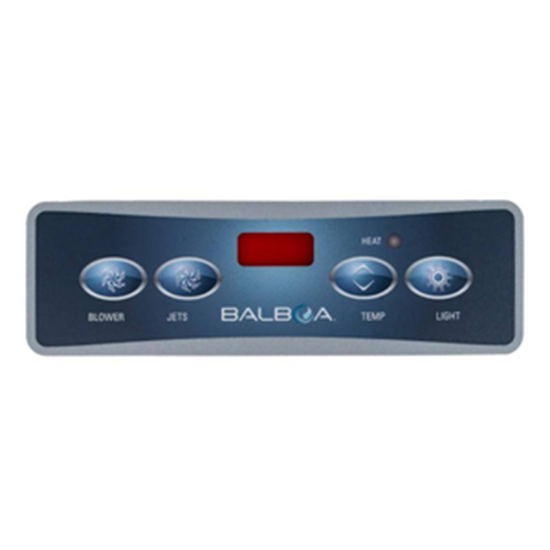 Picture of Balboa Series VL403 4 Button Topside Overlay 10671