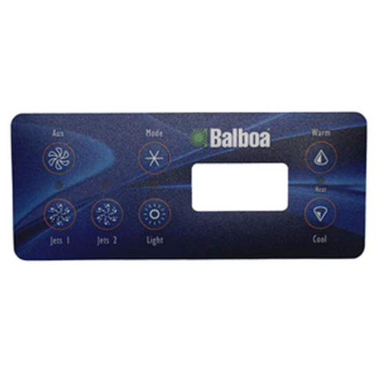 Picture of Balboa Series VL701S 7 Button Topside Overlay 11159