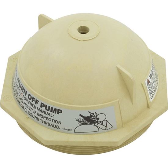 Picture of Tank Lid Pentair Triton II 6" "V" Thread Tan 154559Z