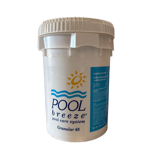 Picture of Pool Breeze Granular Chlorine 68 Cal Hypo Shock 100 lb Drum | 88478