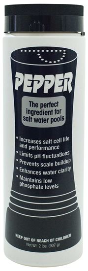 Picture of Pepper Salt Water Pool Maintenance Chemical Balancer | PEP2