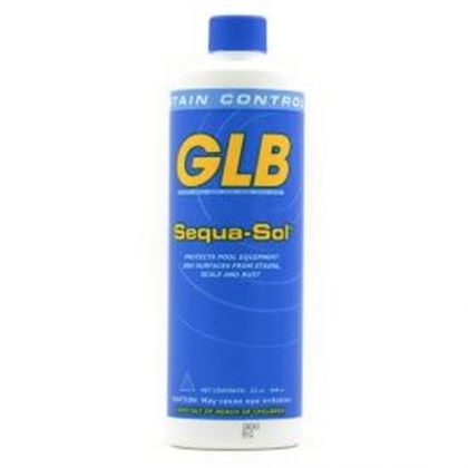 Picture of GLB Sequa-Sol Sequestering Agent Pool Stain Preventer 32 oz Bottle | 71016A