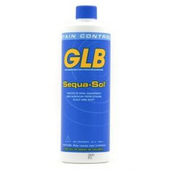 Picture of GLB Sequa-Sol Sequestering Agent Pool Stain Preventer 32 oz Bottle | 71016A