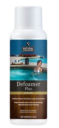 Picture of Natural Chemistry Spa Defoamer Plus 32 oz Bottle | 14232NCM