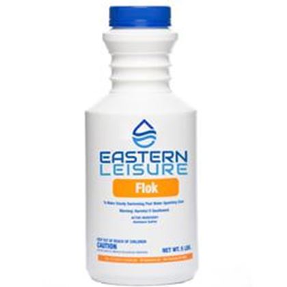 Picture of Eastern Leisure Flok Aluminum Sulfate 5 Lbs Bottle | P8005FS