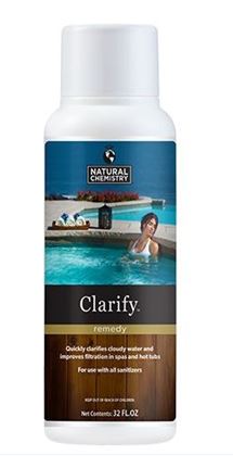 Picture of Natural Chemistry Spa Clarify Clarifier 16 oz Bottle | 14216NCM