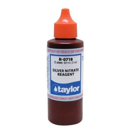 Picture of Taylor 2 Oz Silver Nitrate Rgent10 Ml Sample 1 Drop = 200 Ppm Nacl Dropper Bottle | R-0718-C