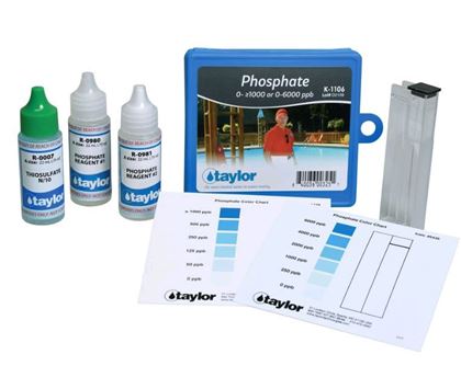 Picture of Taylor Color Card Phosphate Test Kit | K-1106
