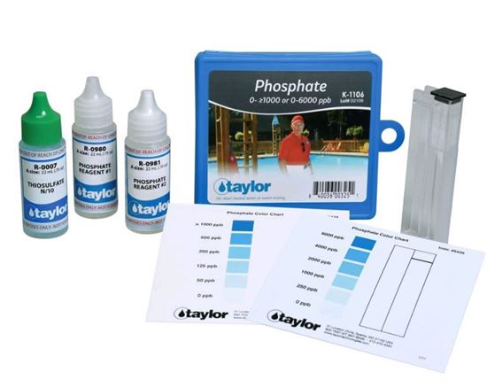 Picture of Taylor Color Card Phosphate Test Kit | K-1106