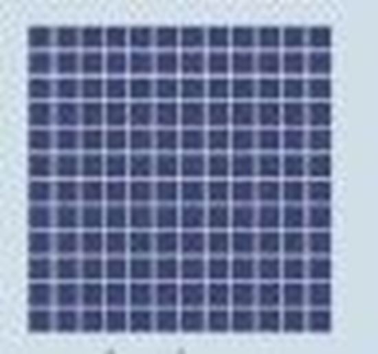 Picture of Unglazed Blue Porcelain Tile Blue 1" x 1"