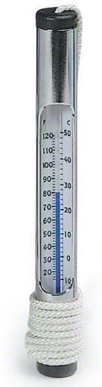 Picture of Pentair #130 Chrome Brass Tube Thermometer | R141076