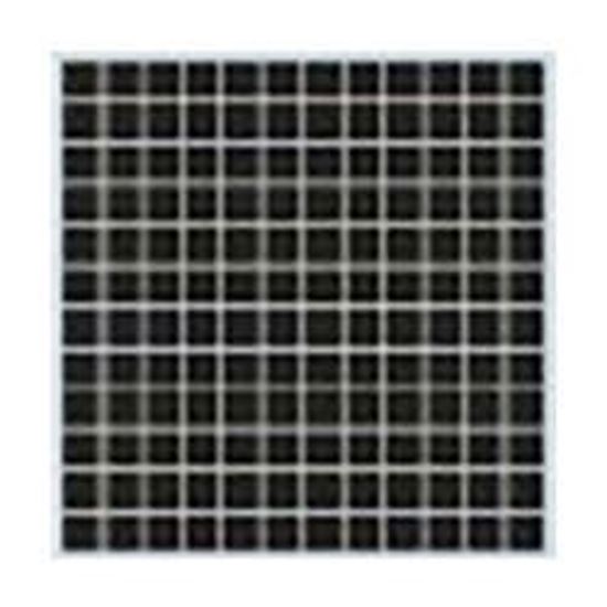 Picture of Unglazed Black Porcelain Tile Black 1" x 1"