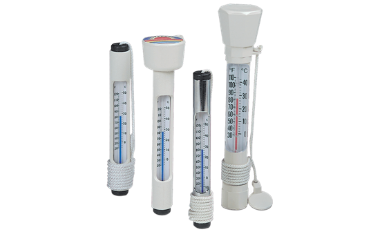 Picture of Pentair #130 Chrome Brass Tube Thermometer | R141086