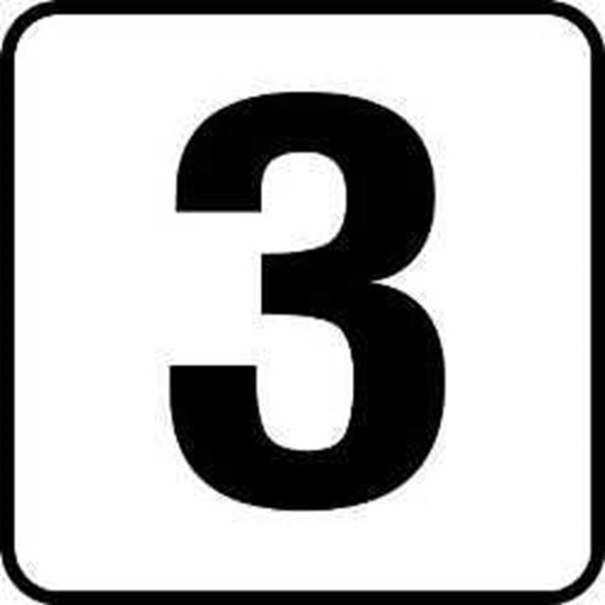 Picture of Inlays 3Number Only Depth | V621030