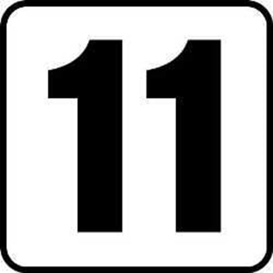 Picture of Inlays 11Number Only Depth | V621093