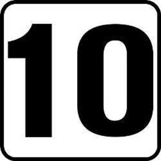 Picture of Inlays 10Number Only Depth | V621092