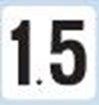 Picture of Inlays 1/2Number Only Depth | V621005