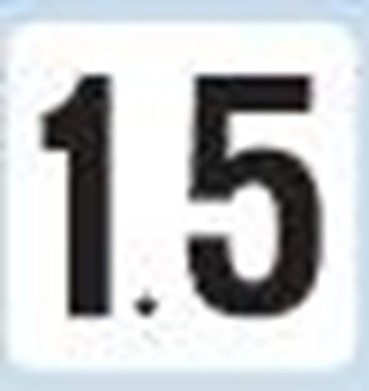 Picture of Inlays 1/2Number Only Depth | V621005