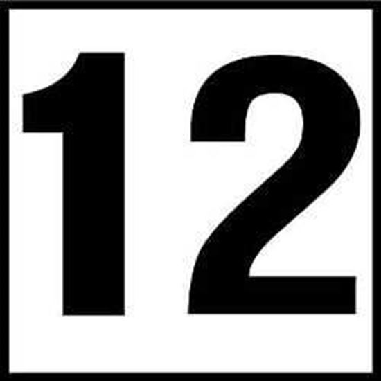 Picture of Glass Depth Marker - #12 | G611094