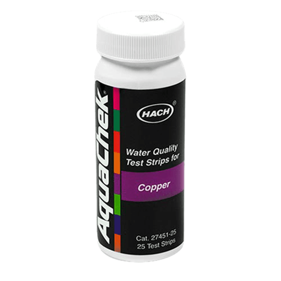 Picture of AquaChek Copper 3-in-1 Test Strips 25/Pack | 661454E