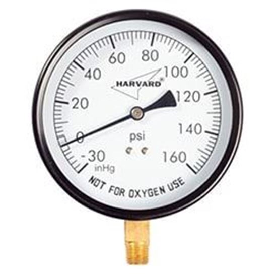 Picture of Compound Gauge 4-1/2 In.  X 1/4 In.0-160 | IPCG31045-4L