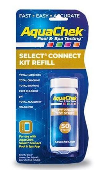 Picture of AquaChek Select Connect 7-in-1 Refill Test Strips 50 Strips | 541640APP