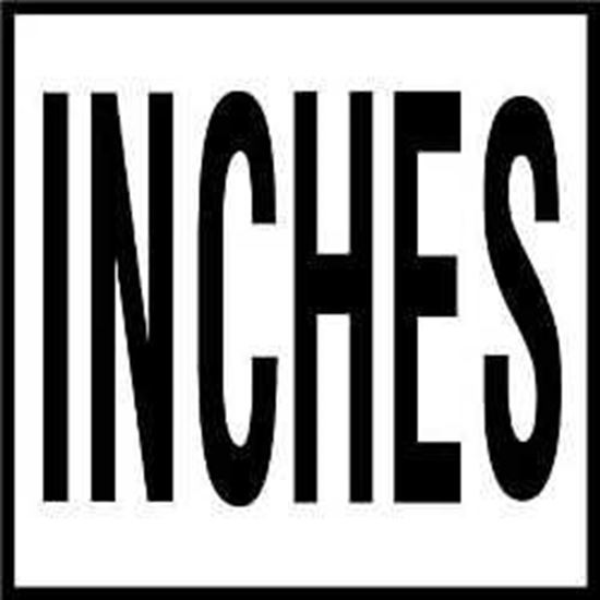Picture of Inlays Inches4" Letters-1 Tile Depth | C621713