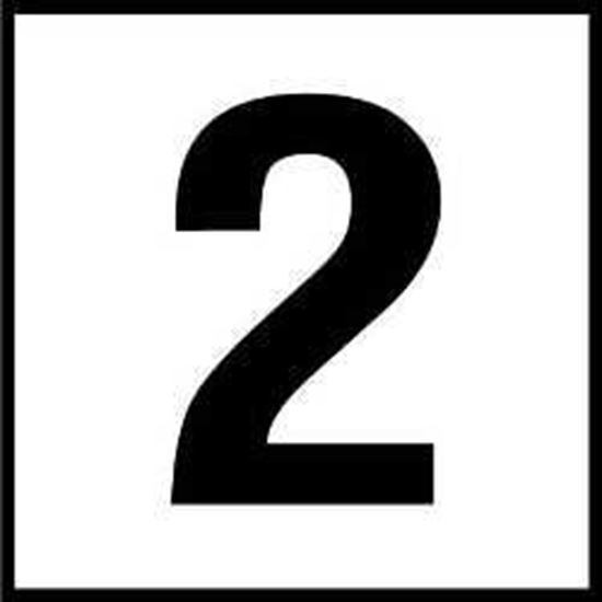 Picture of Inlays 2Number Only Depth  2 SR | C621020