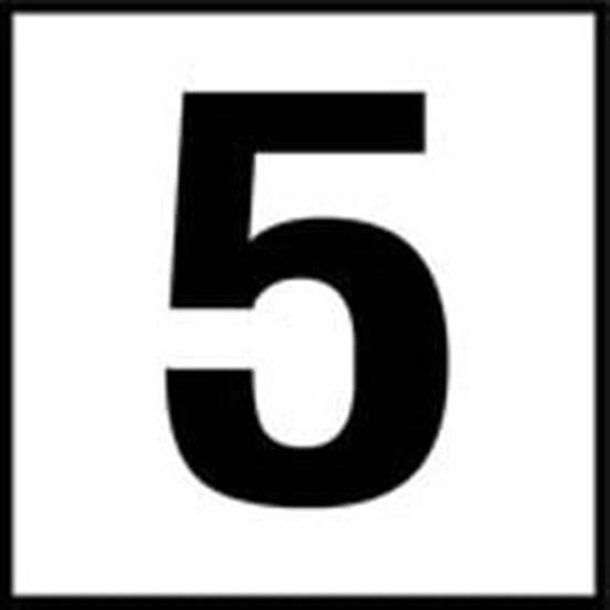 Picture of Inlays 5Number Only Depth  5 SR | C621050