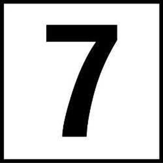 Picture of Inlays 7Number Only Depth  7 SR | C621070