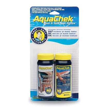 Picture of AquaChek Salt System Test Kit 10 Salt Test Strips & 25 Multi-Test Strips | 542228A