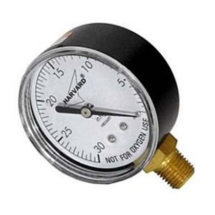 Picture of American Granby Vacuum Gauge 30 PSI 1/4" NPT Bottom Mount | AMGIPVG3024L