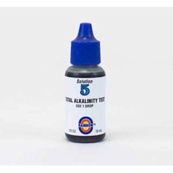Picture of Pentair Rainbow Total Alkalinity Test Solution #5 1/2 oz | R161203