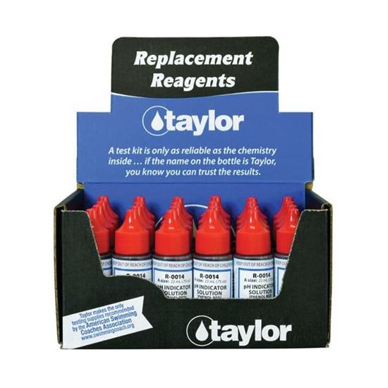 Picture of Taylor #14 Phenol Red Rgent Ph Indicator 3/4 oz 24/Pack | R-0014-A-24
