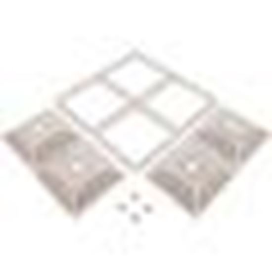 Picture of POOL FRAME & GRATE 18" X 18" ( 2011 )  - WHITE 640-4770 V