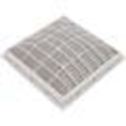 Picture of Main Drain Grate Waterway 12" x 12" Square w/Frame White 640-4720 V