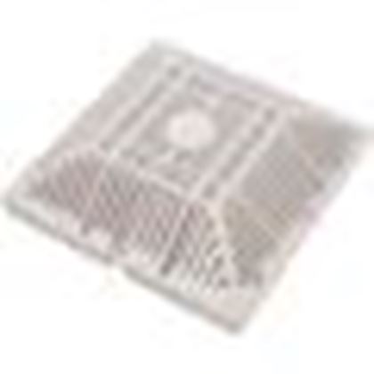 Picture of Main Drain Grate Waterway 9" x 9" Square White 642-4790 V