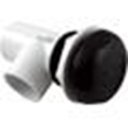 Picture of On/Off Valve Waterway 1"s x 1"s Single Port Black 600-4361