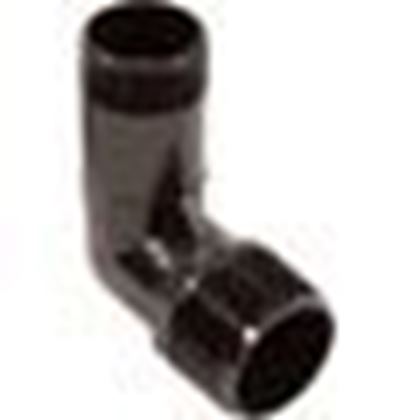 Picture of 1 1/2"Mptx1 1/2"Hose Barb Ell - Black 411-6521