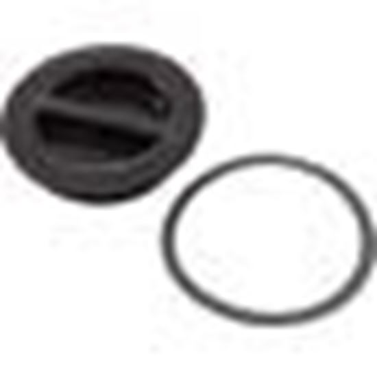 Picture of Flush Plug 1 1/2" W/Gasket- Black 400-4141