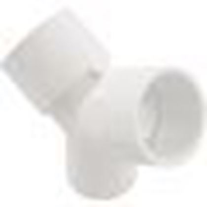 Picture of Bath 1"Sx1"Sx3/4"S 45O Wye Adapter 413-1340