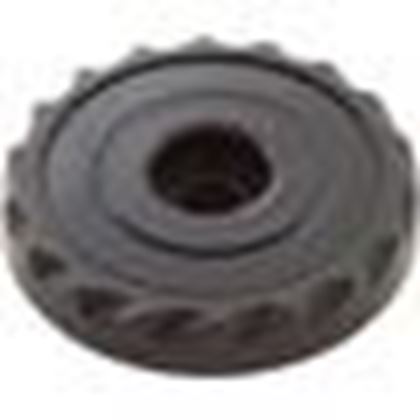Picture of Knob Waterway F.A.S. 1" Scalloped Black 662-3011