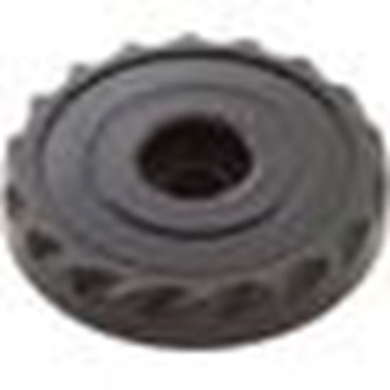 Picture of Knob Waterway F.A.S. 1" Scalloped Black 662-3011