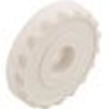 Picture of Knob Waterway F.A.S. 1" Scalloped White 662-3010